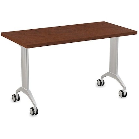 Special-T Table, Flip/Nest, 24inWx48inLx30inH, Mahogany SCTLINK2448MSMG